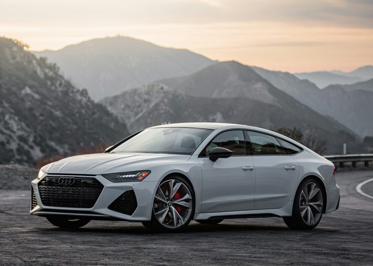 Imported Audi RS7 performance sedan